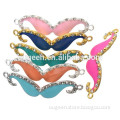 Best selling factory jewelry mixed color Beard Zinc Alloy Charms & Pendant Fit Jewelry Findings DIY